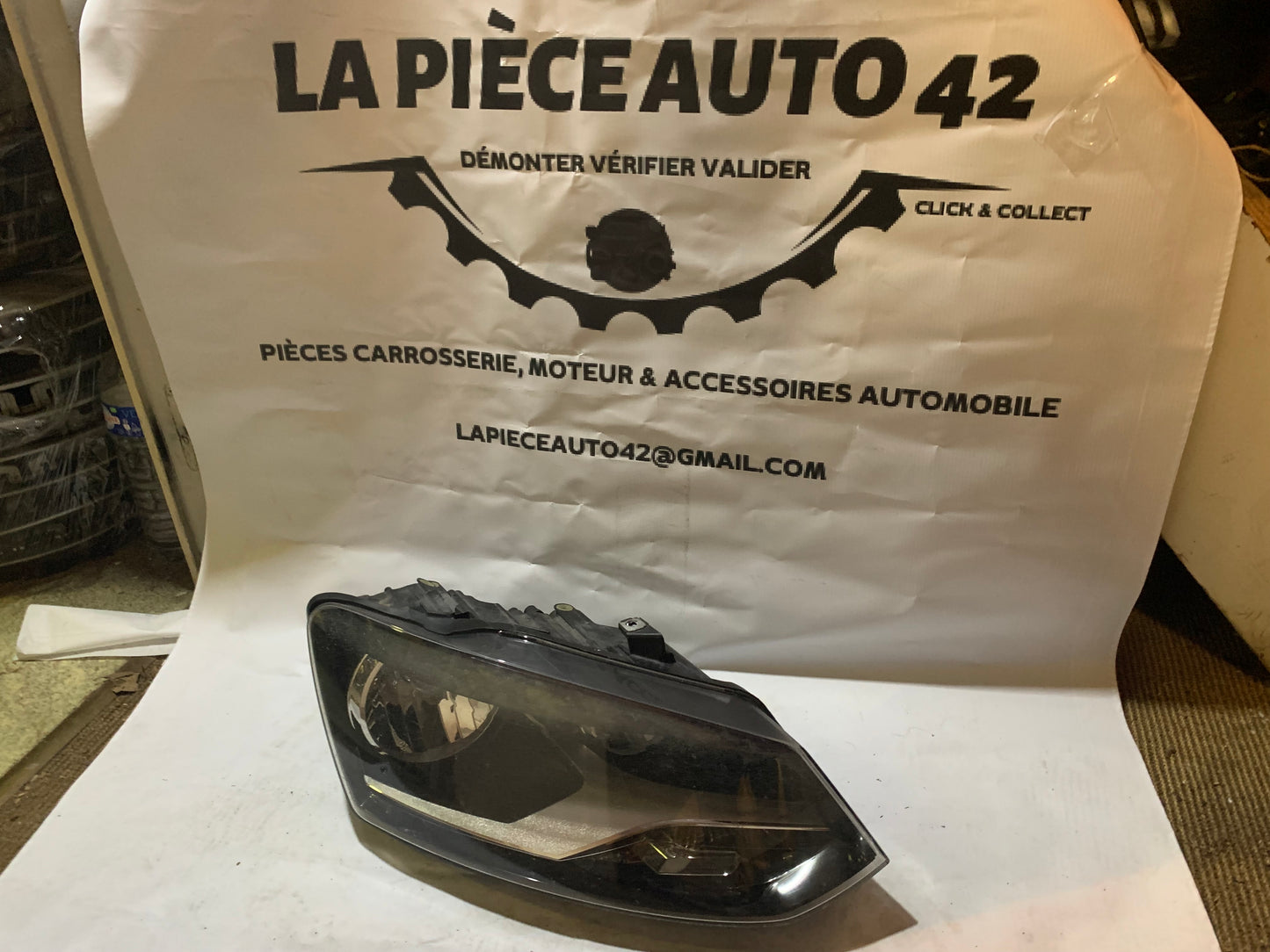 Phare avant droit Volkswagen Polo 5 (6r)
