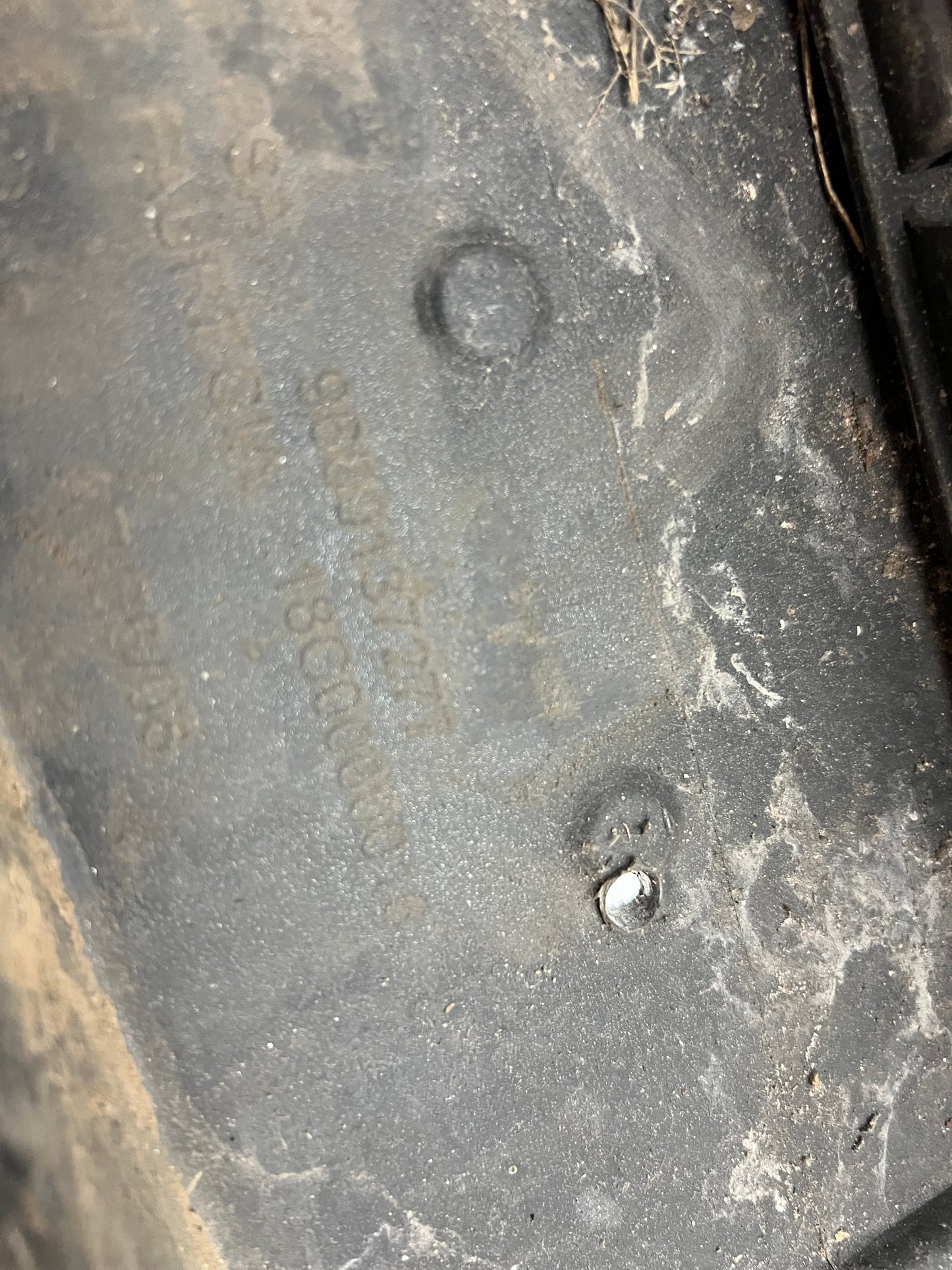 Pare choc avant Peugeot 207 vert