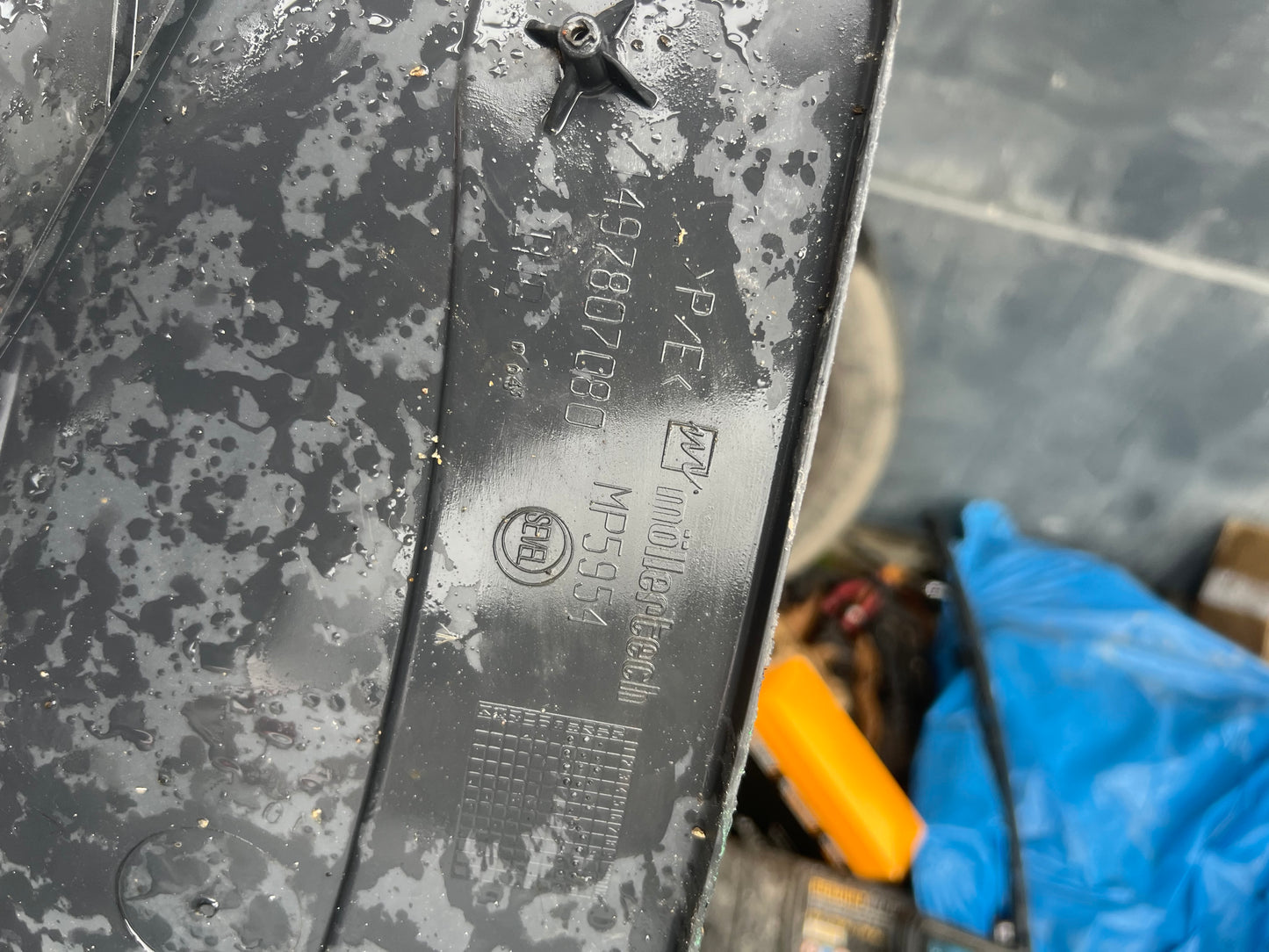 Pare boue avant droit Citroën Jumpy 2
