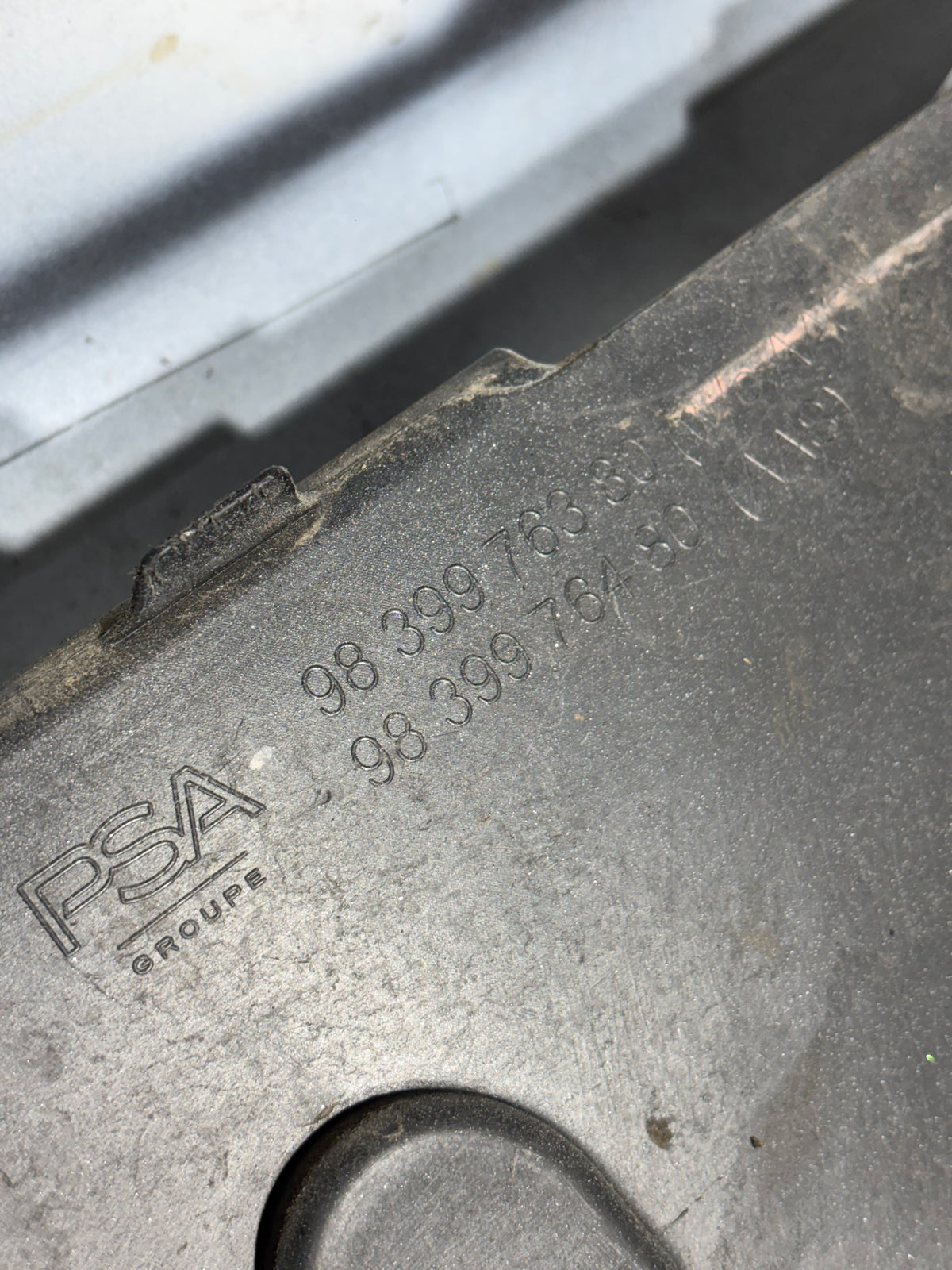 Pare choc arrière Opel Astra L Blanc