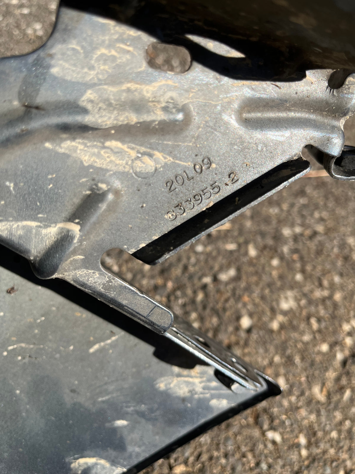 Aile Avant droite grise foncée Citroen C3