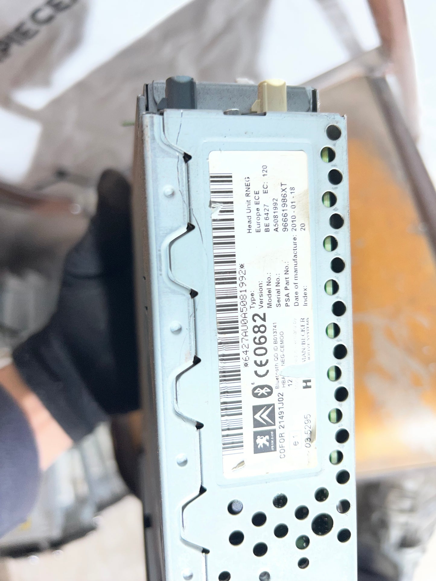 Autoradio Peugeot Citroën RNEG