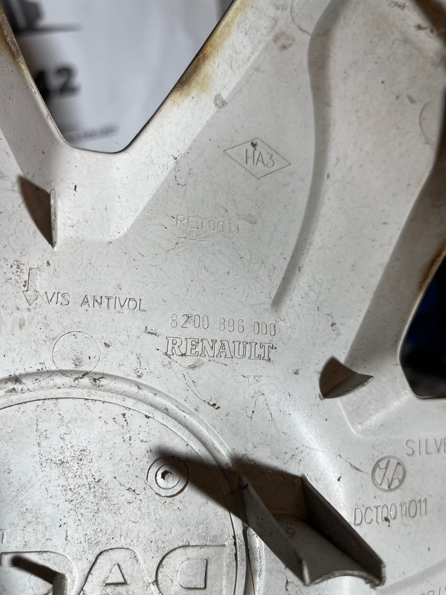 Enjoliveurs Dacia 15 pouces