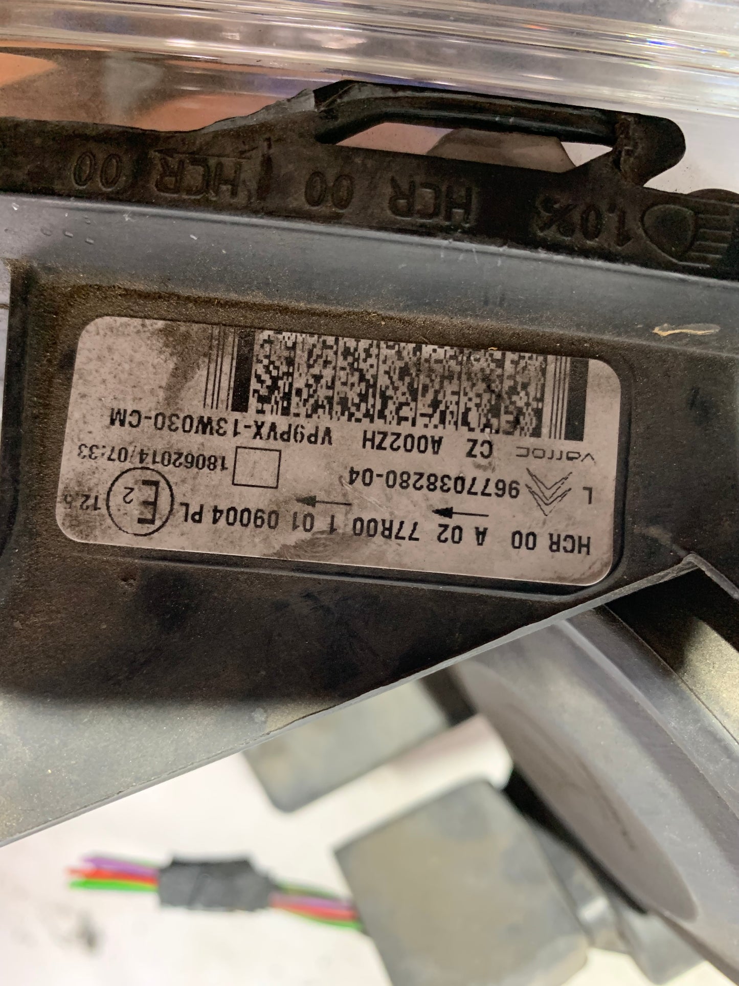 Phare avant gauche Citroen C3 2