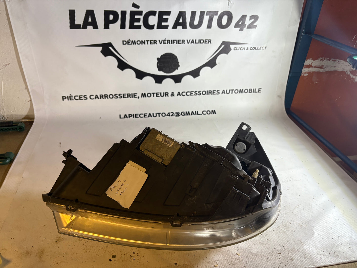 Phare avant droit Renault Espace 4 (IV) phase 2 XENON