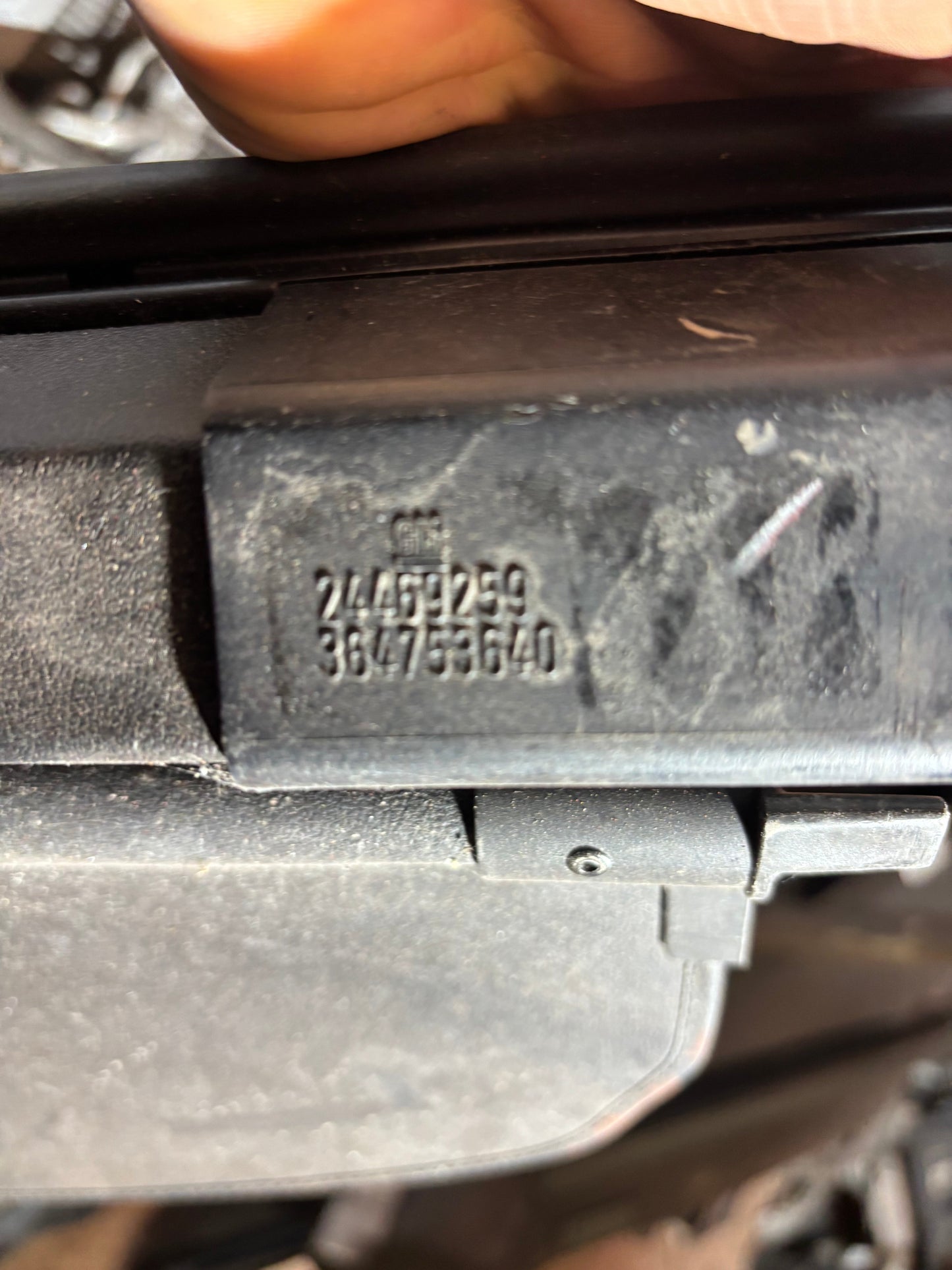 Plage arrière Opel Vectra C