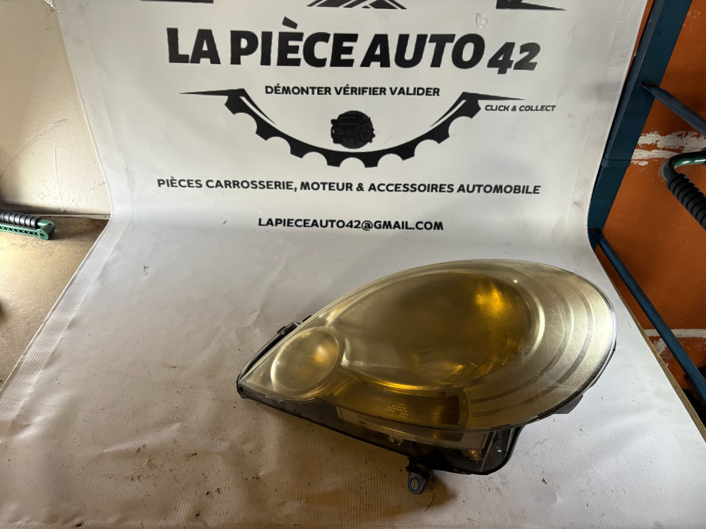 Phare avant gauche Renault Kangoo 2 phase 1