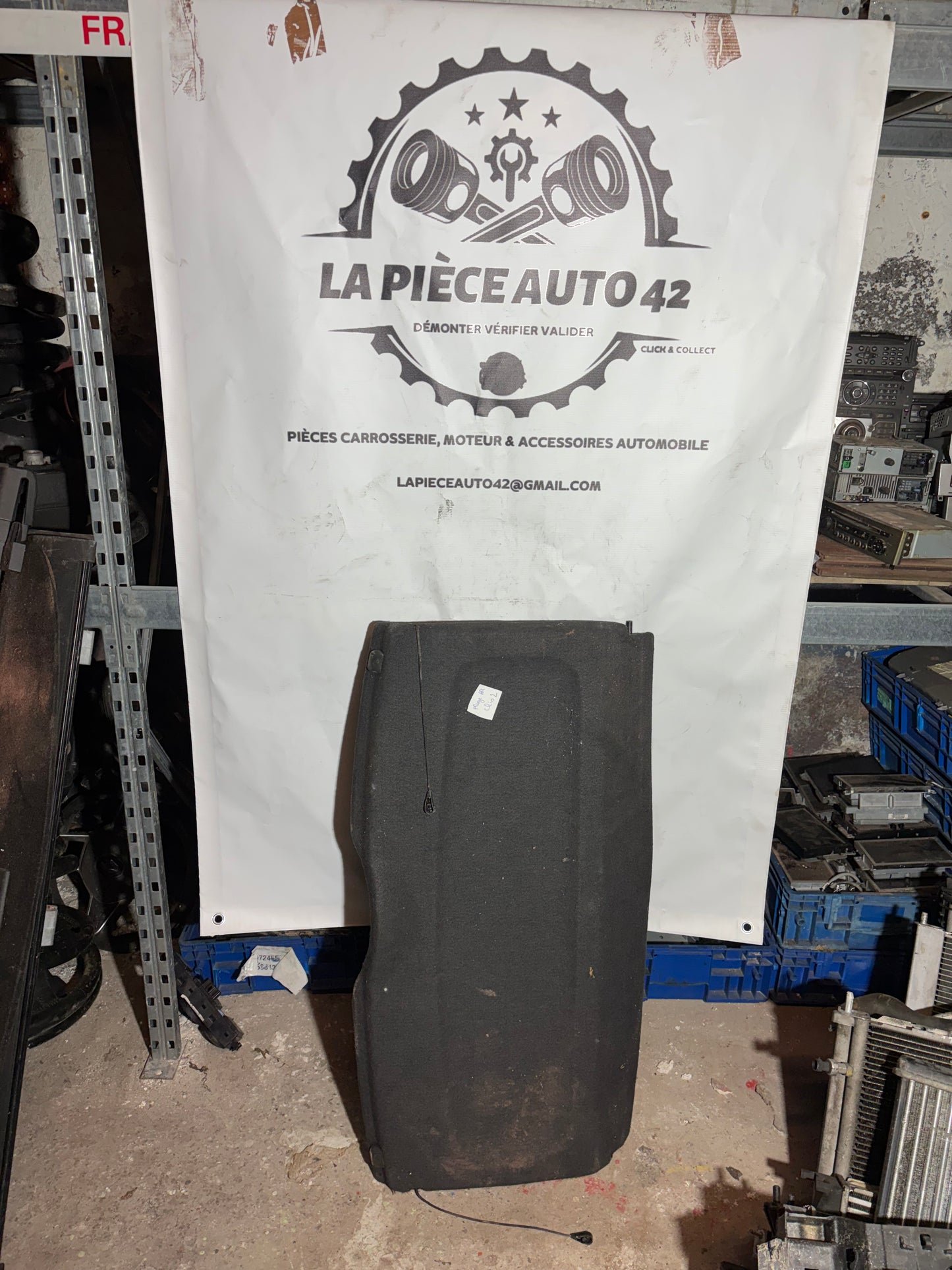 Plage arrière Renault Clio 2