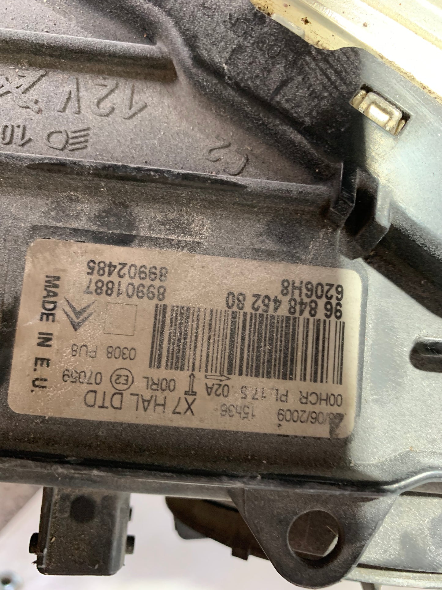 Phare avant droit Citroen C5