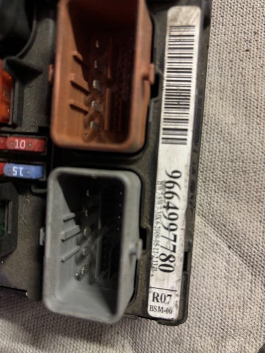 BSM R07 9664997780 PSA C2 / C3 / C4 / 207