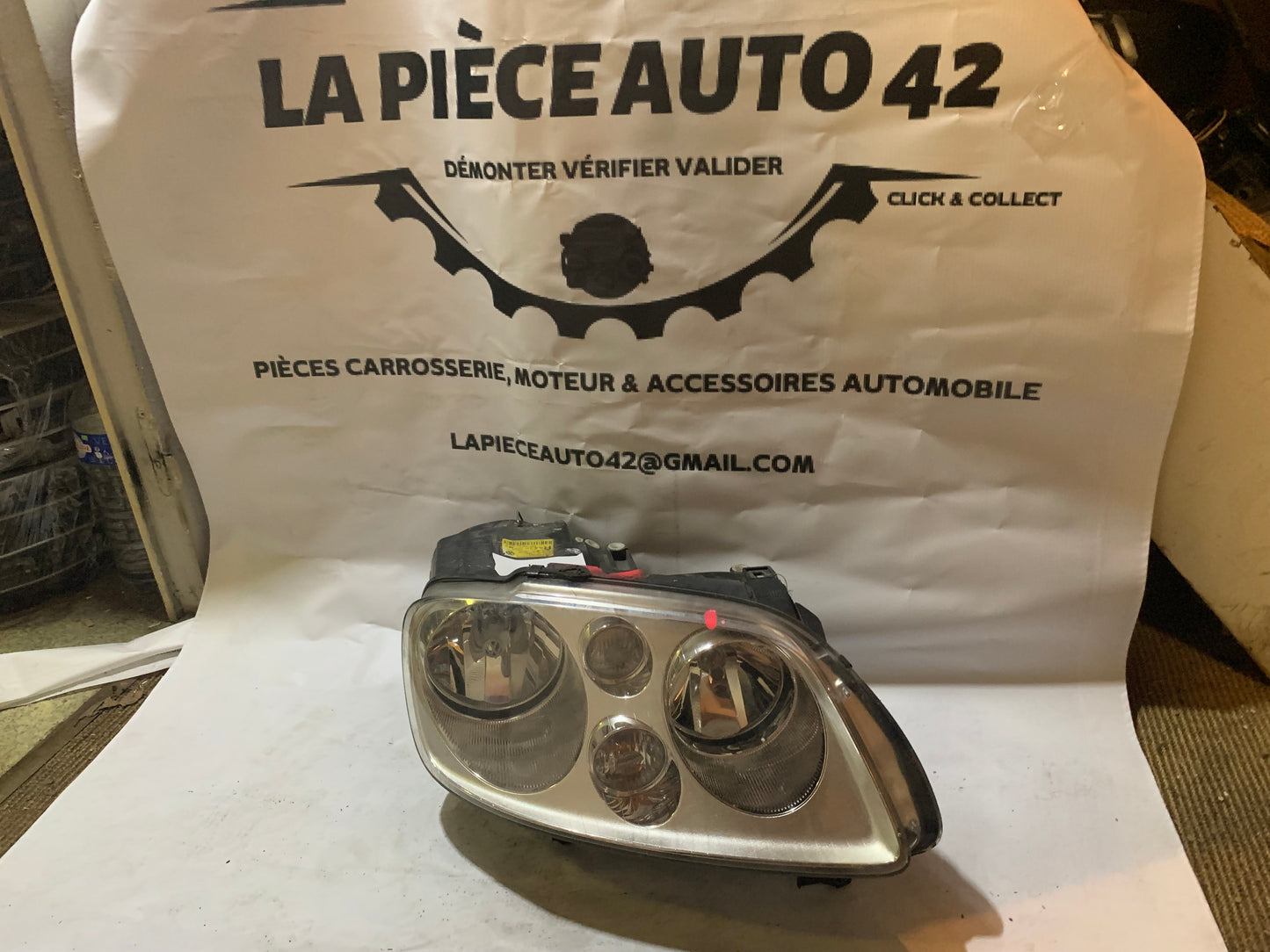 Phare avant droit Volkswagen Touran 1 phase 1