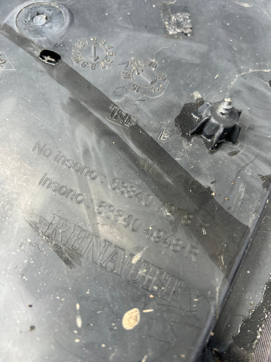 Pare boue avant droit Renault Kadjar