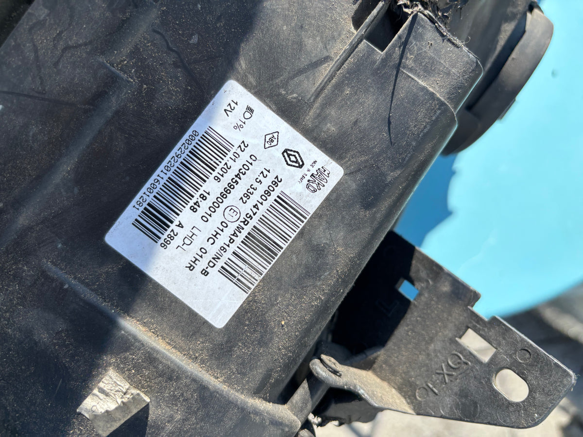 Phare avant gauche Renault Clio 4