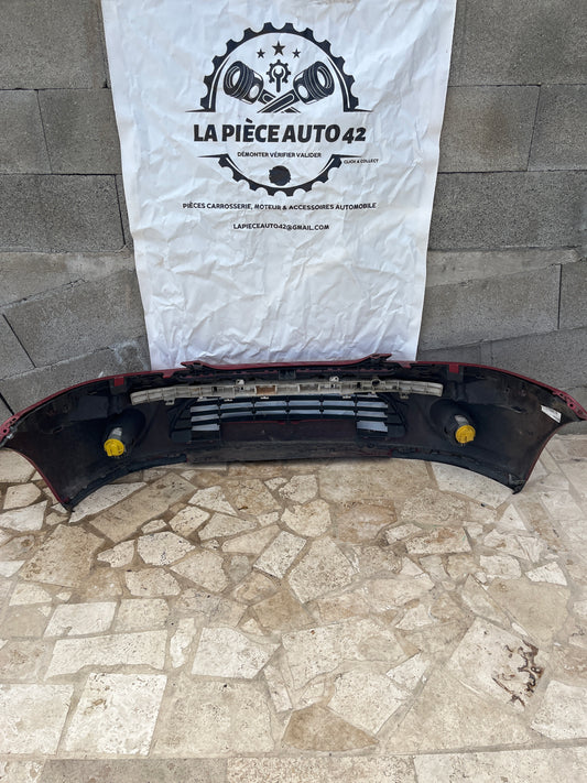 Pare choc AV rouge 9680072777 Citroen C3 1 Phase 2
