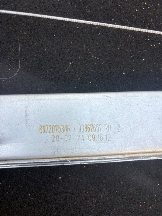 Leve vitre droit trafic 3