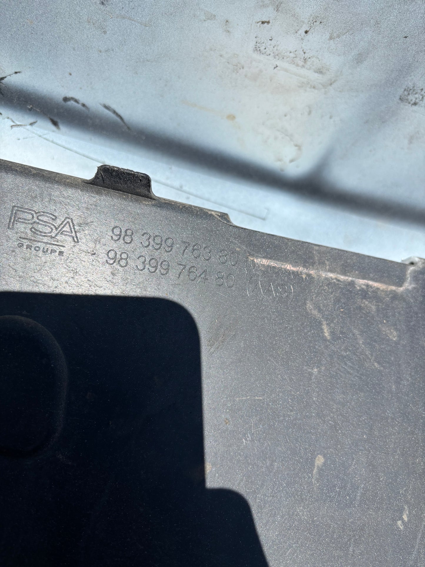 Pare choc arrière Opel Astra L Blanc