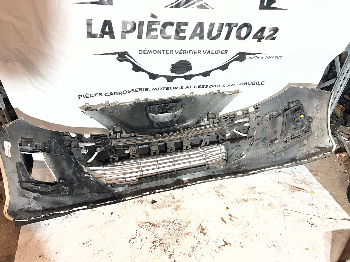 Pare chocs avant Peugeot 308 t7 Blanc