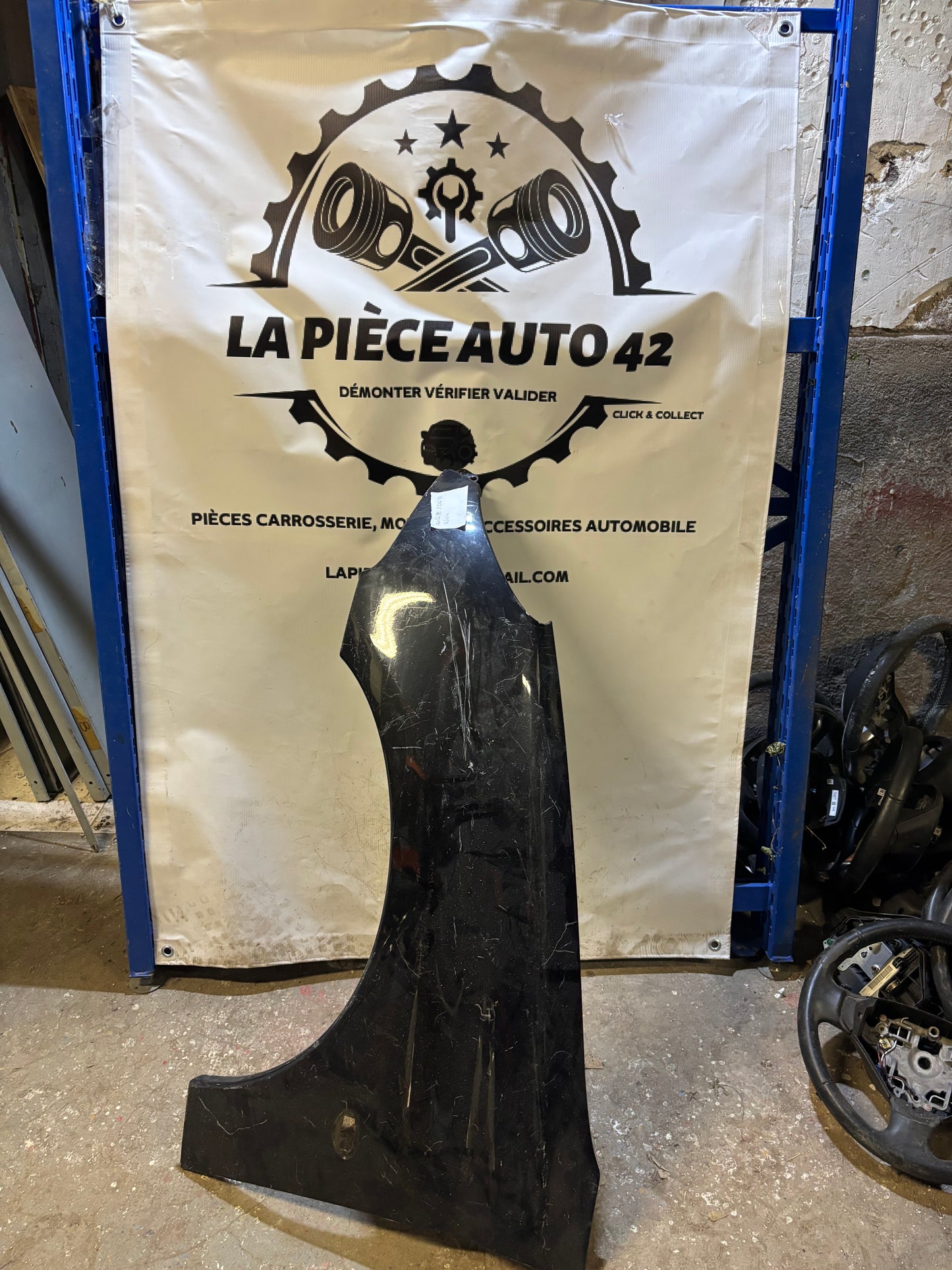 Aile gauche Peugeot 206 Xs noir