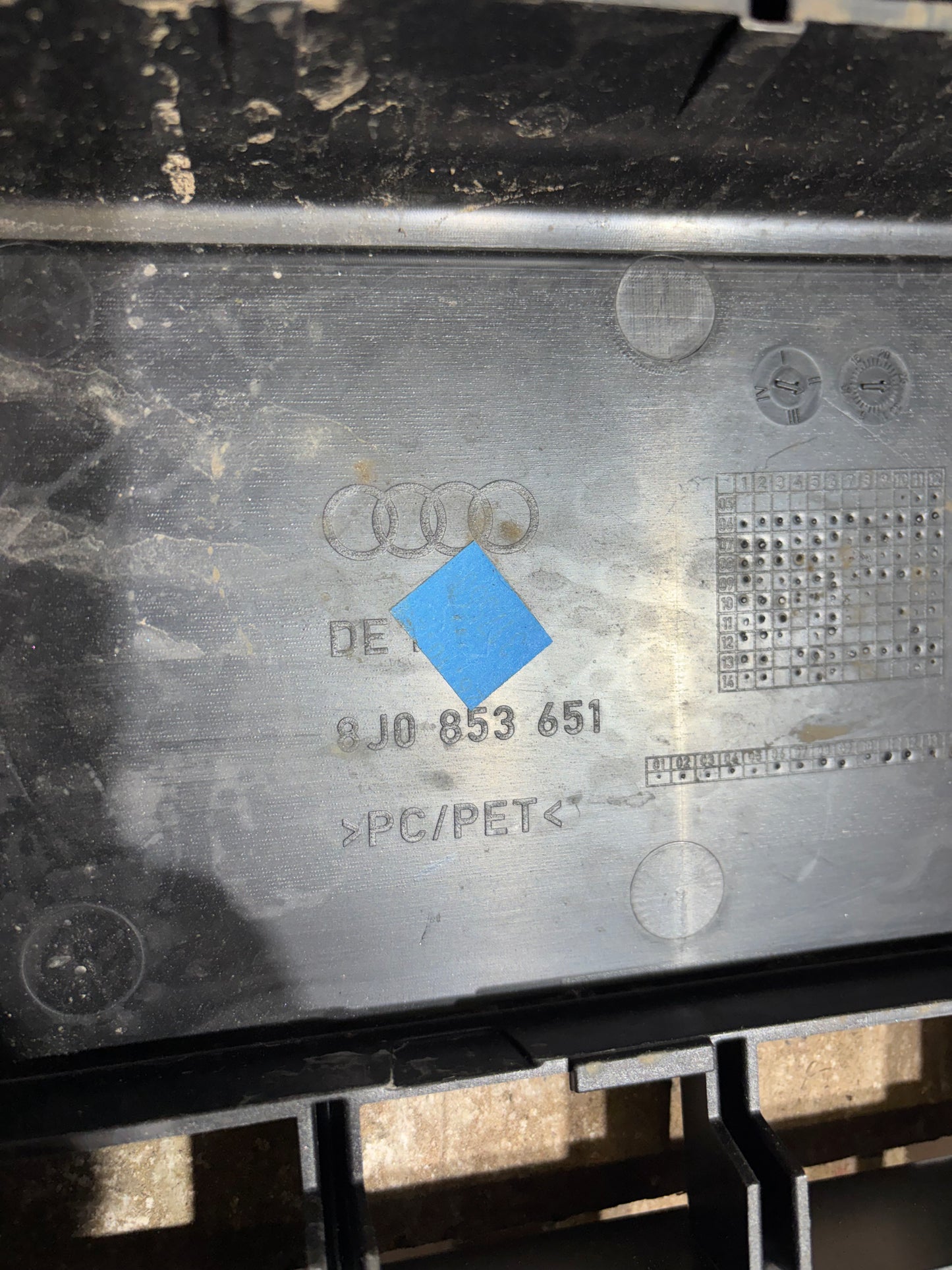 Calandre Audi TT TTS MK2 / 8J0853651