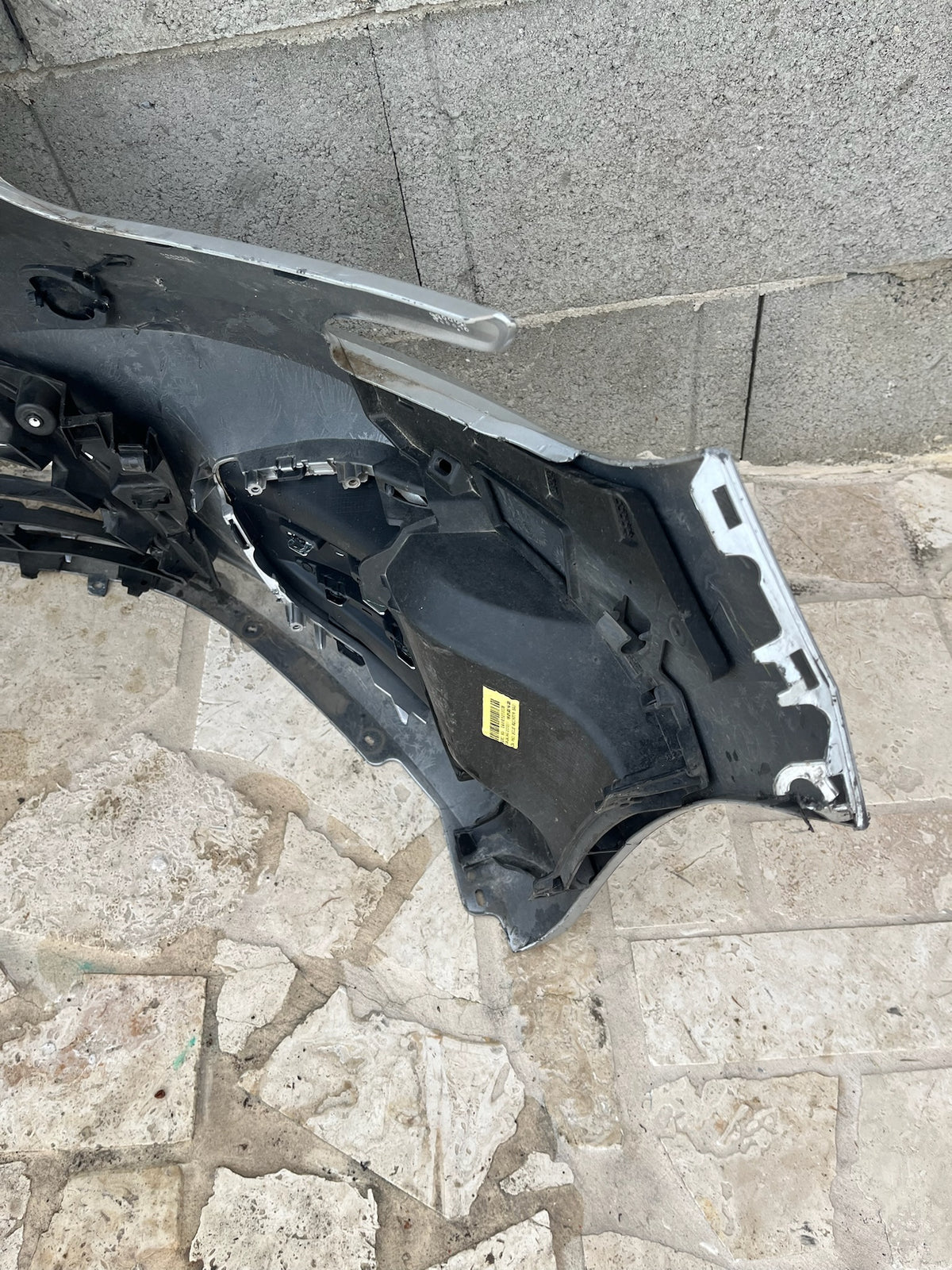 Pare choc avant Renault Clio 5 phase 1 gris