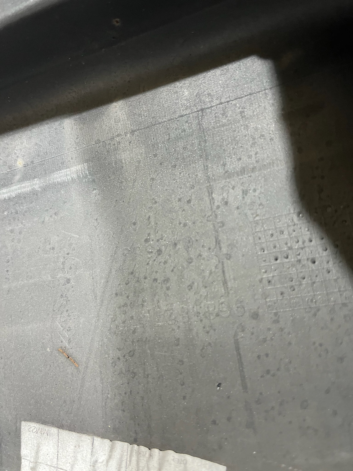 pare-chocs arrière Citroën C3 Picasso noir