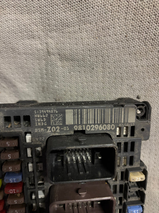 BSM Z02 9810296080 PSA C4 / C5 / 308 / 3008 / 508 / 5008