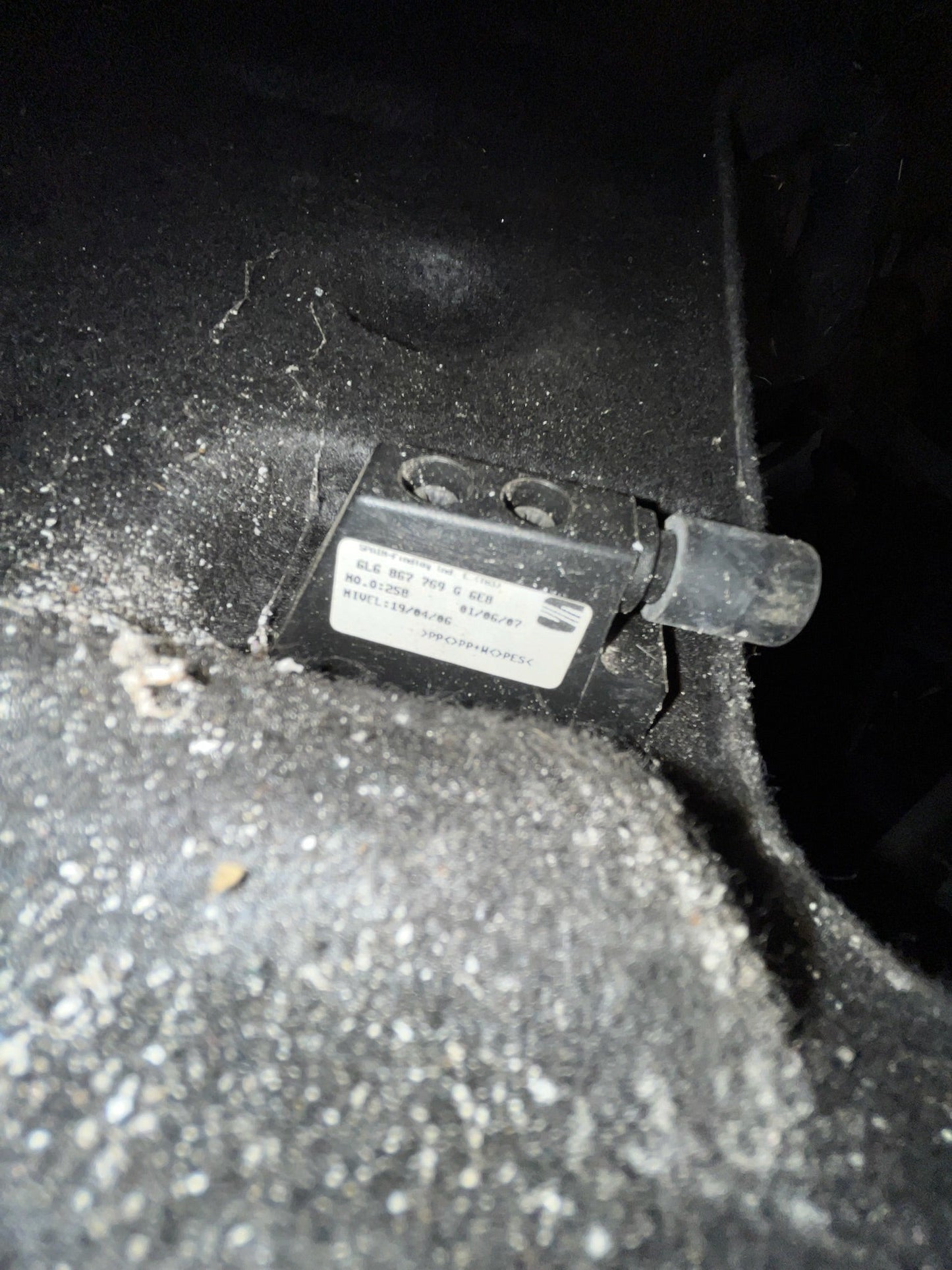 Plage arrière Seat Ibiza 6L