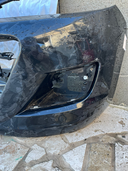 Pare choc AV noir 9688071577 Peugeot 207