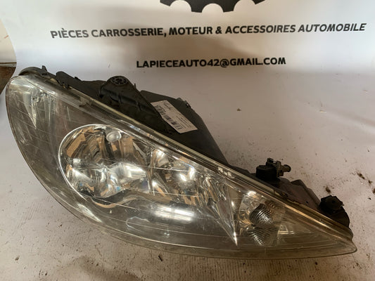 Phare avant droit Peugeot 206 phase 2