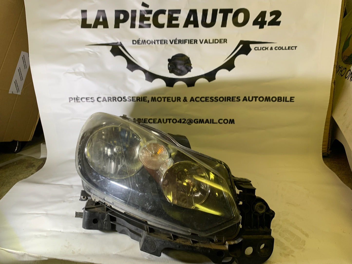 Phare avant droit VOLKSWAGEN Golf 6 (VI) Fond noir