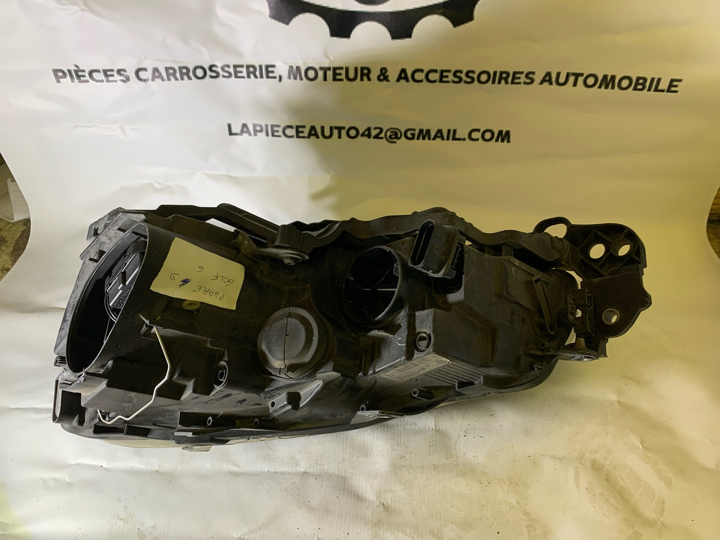Phare avant droit VOLKSWAGEN Golf 6 (VI) Fond noir