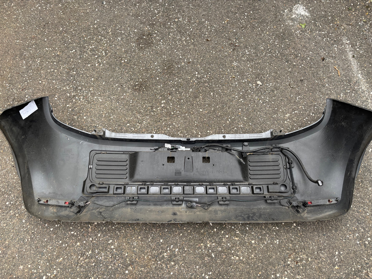 Pare choc arrière Renault Twingo 3 Gris anthracite