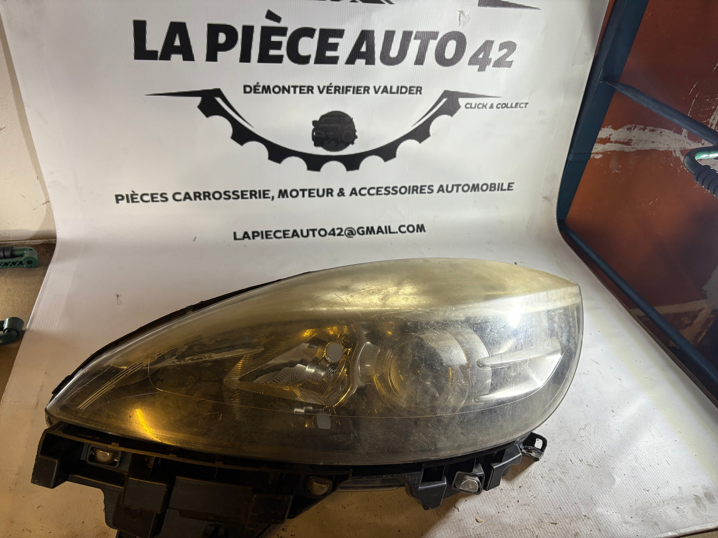 Phare avant gauche Renault Senic 3 phase 2