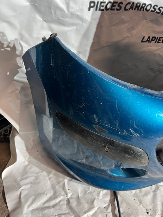 Pare-chocs avant Peugeot 207 bleu 