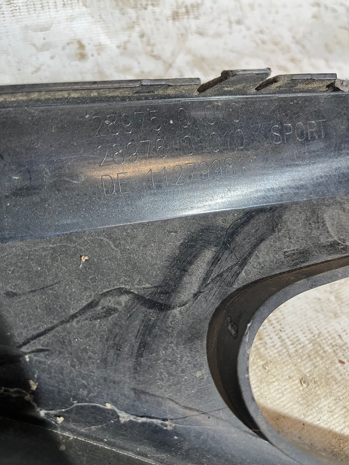 Diffuseur Mercedes A AMG 289750010