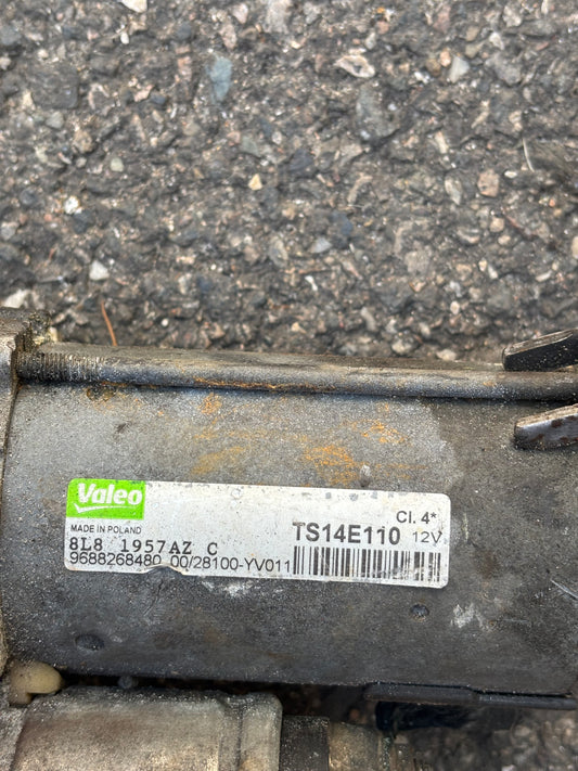 Démarreur PSA 1.4 & 1.6 HDI 9688268480