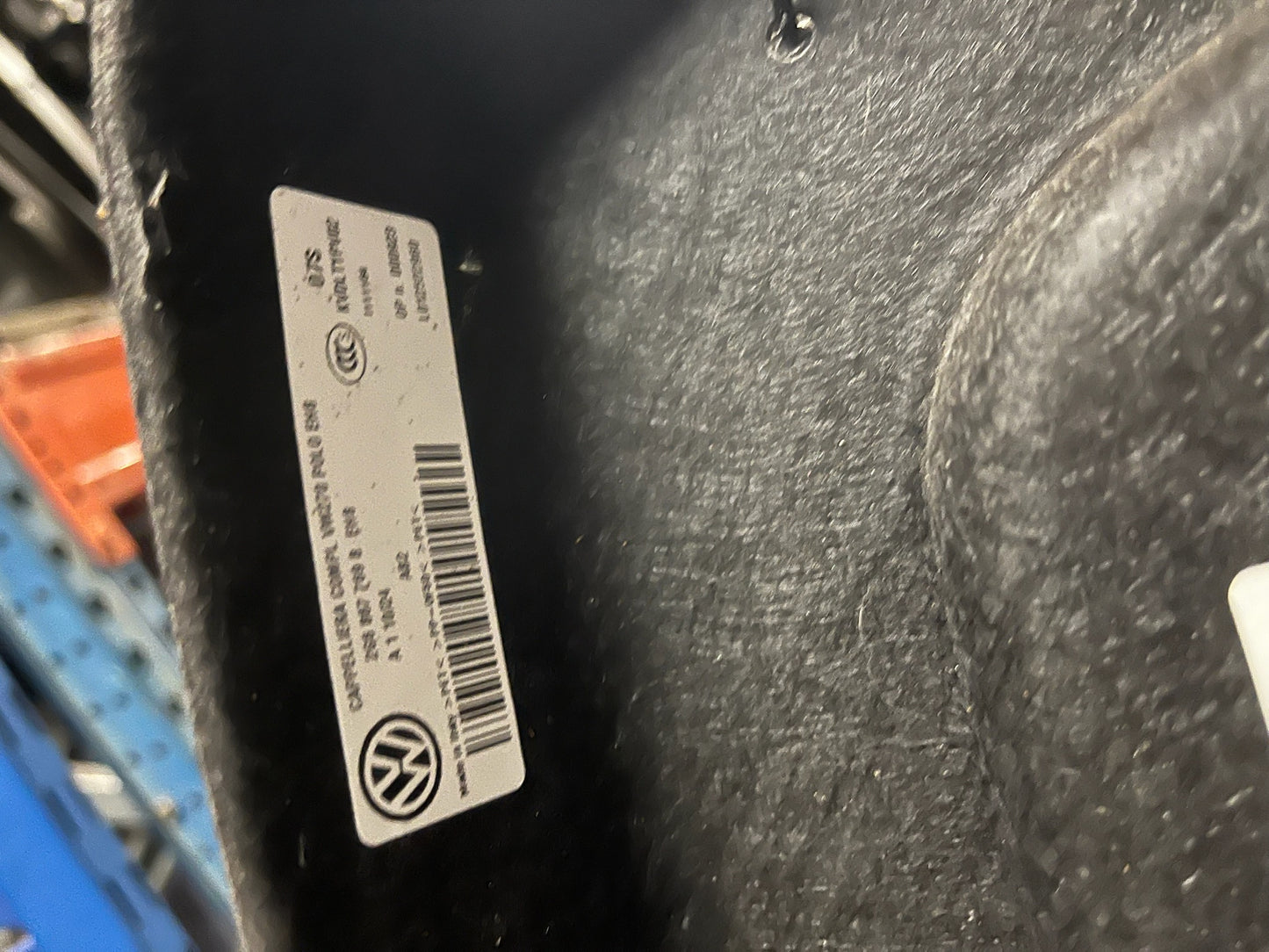 Plage arrière Volkswagen Polo 6