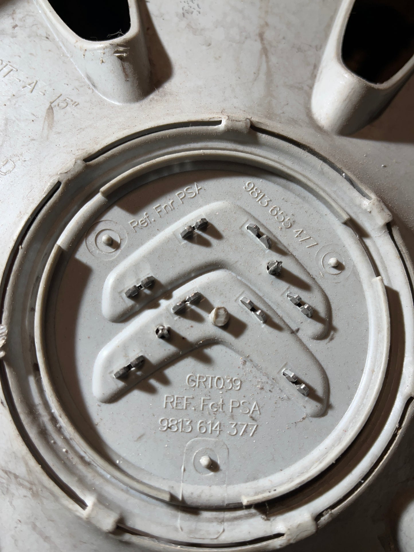 Enjoliveurs Citroen 15 pouces