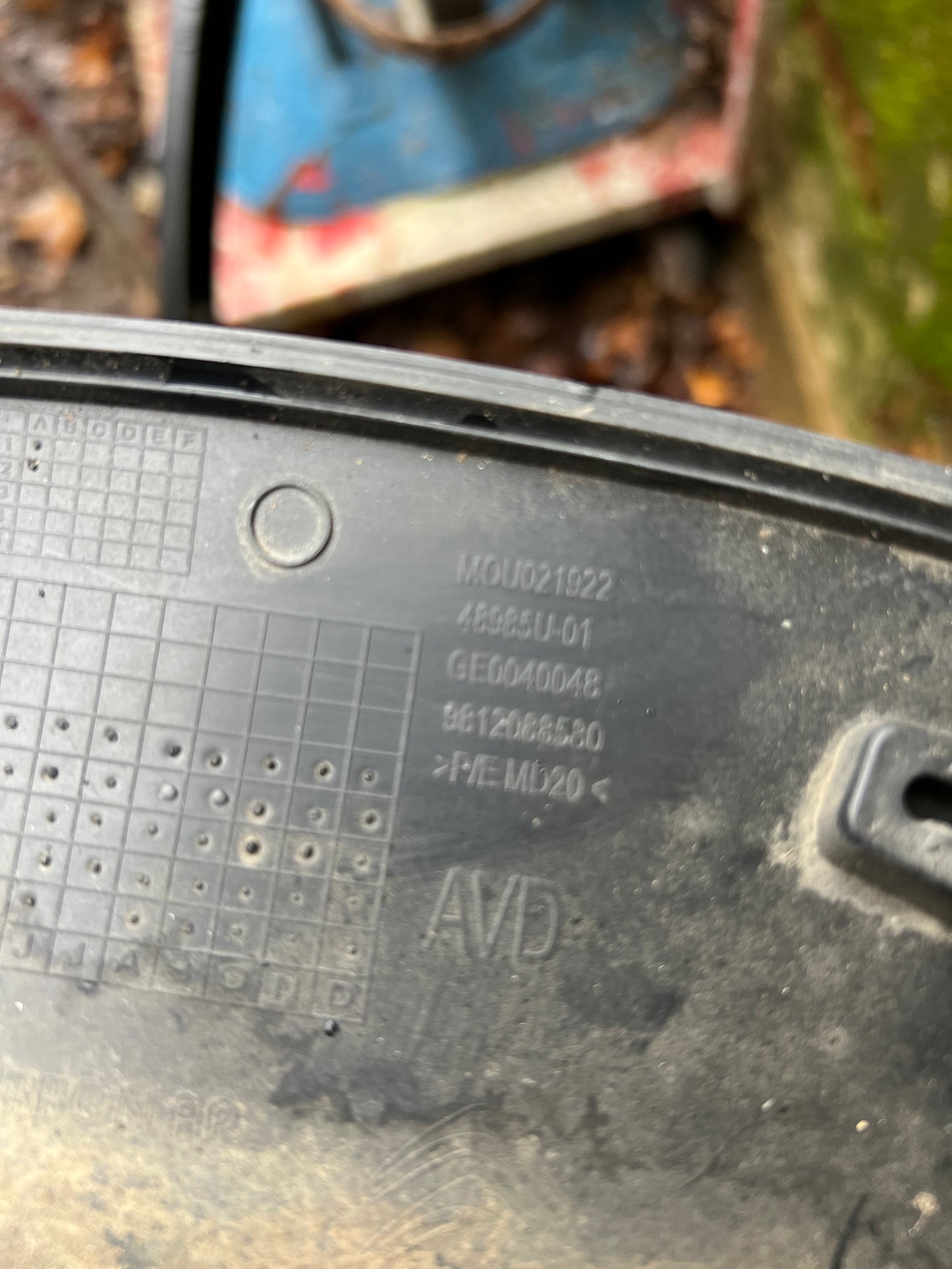 Elargisseur d’aile avant droit Citroën c3