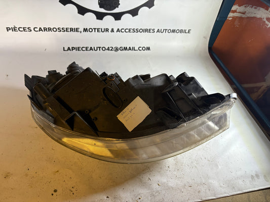 Phare avant gauche Renault Senic 2 phase 2 fond gris