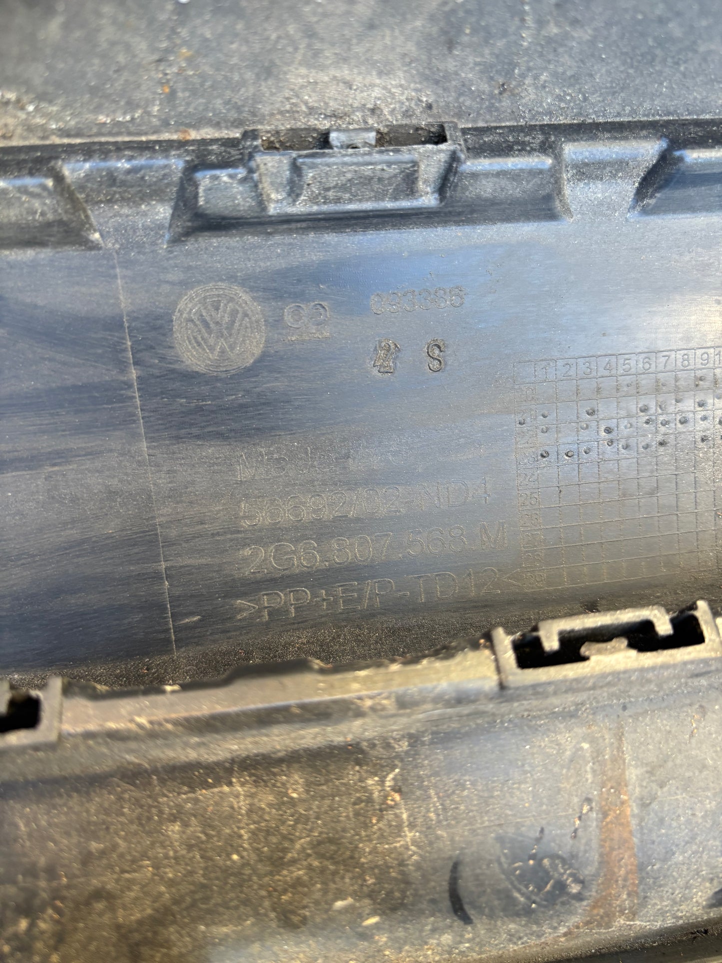 Diffuseur Volkswagen Polo 6 R-Line