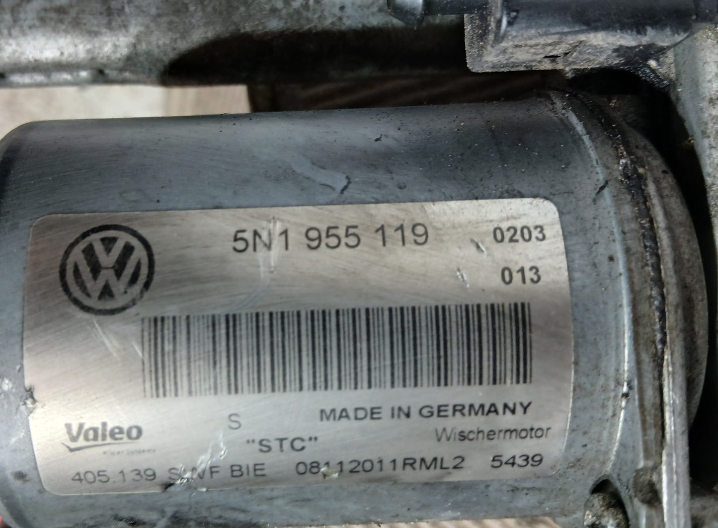 Moteur essuie glace Volkswagen Tiguan