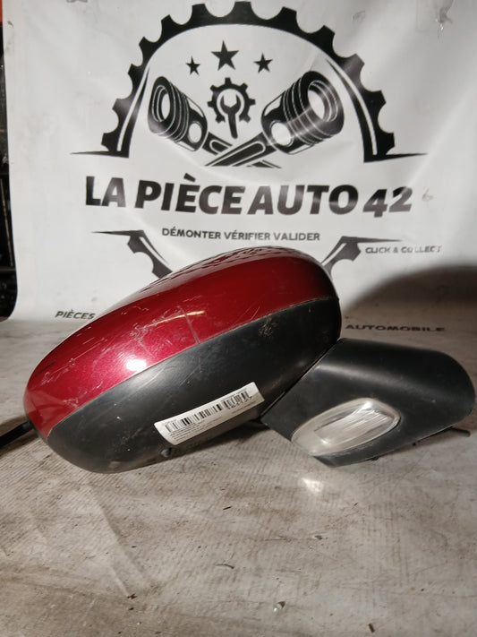 Rétroviseur droit Citroën C3 2 phase 1 rouge 7 câbles