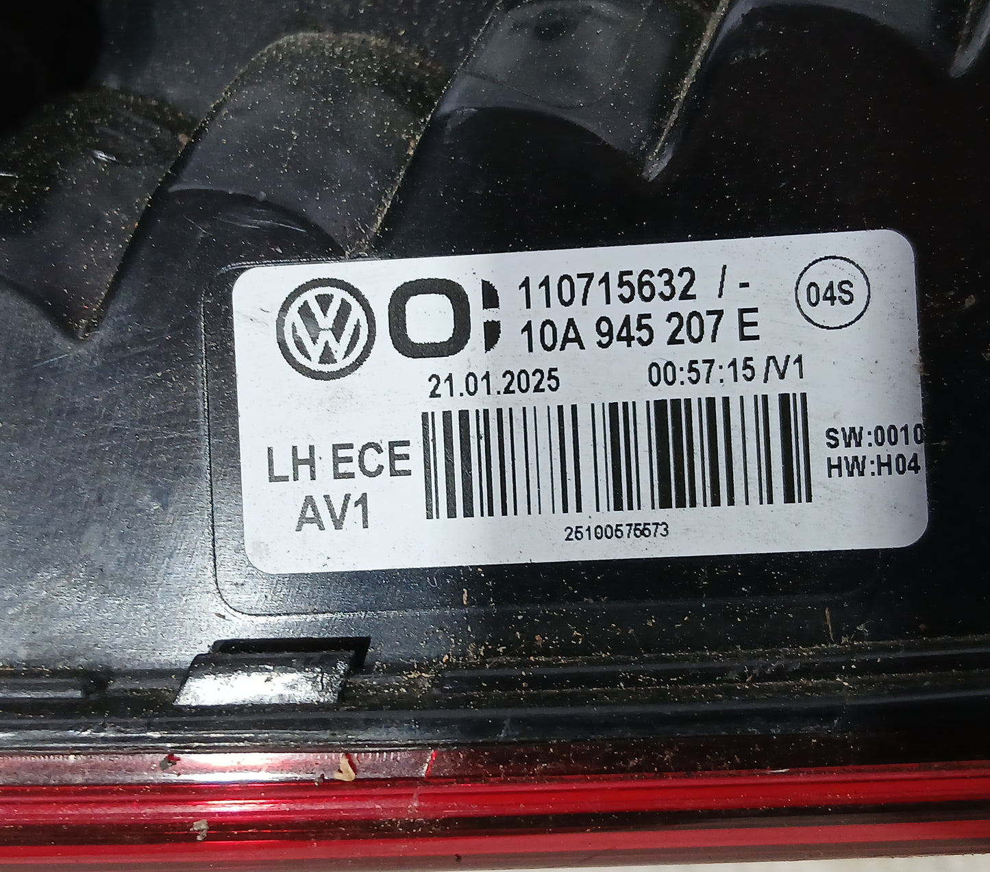 Feux arrière gauche Volkswagen ID. 3