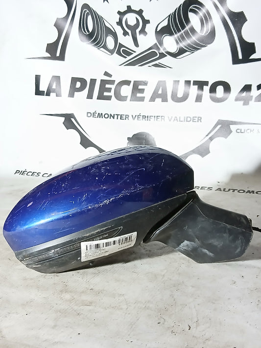 Rétroviseur droit Renault Clio bleu 4 9 câbles