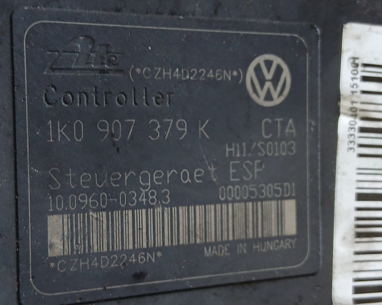 Bloc ABS Volkswagen Golf 5
