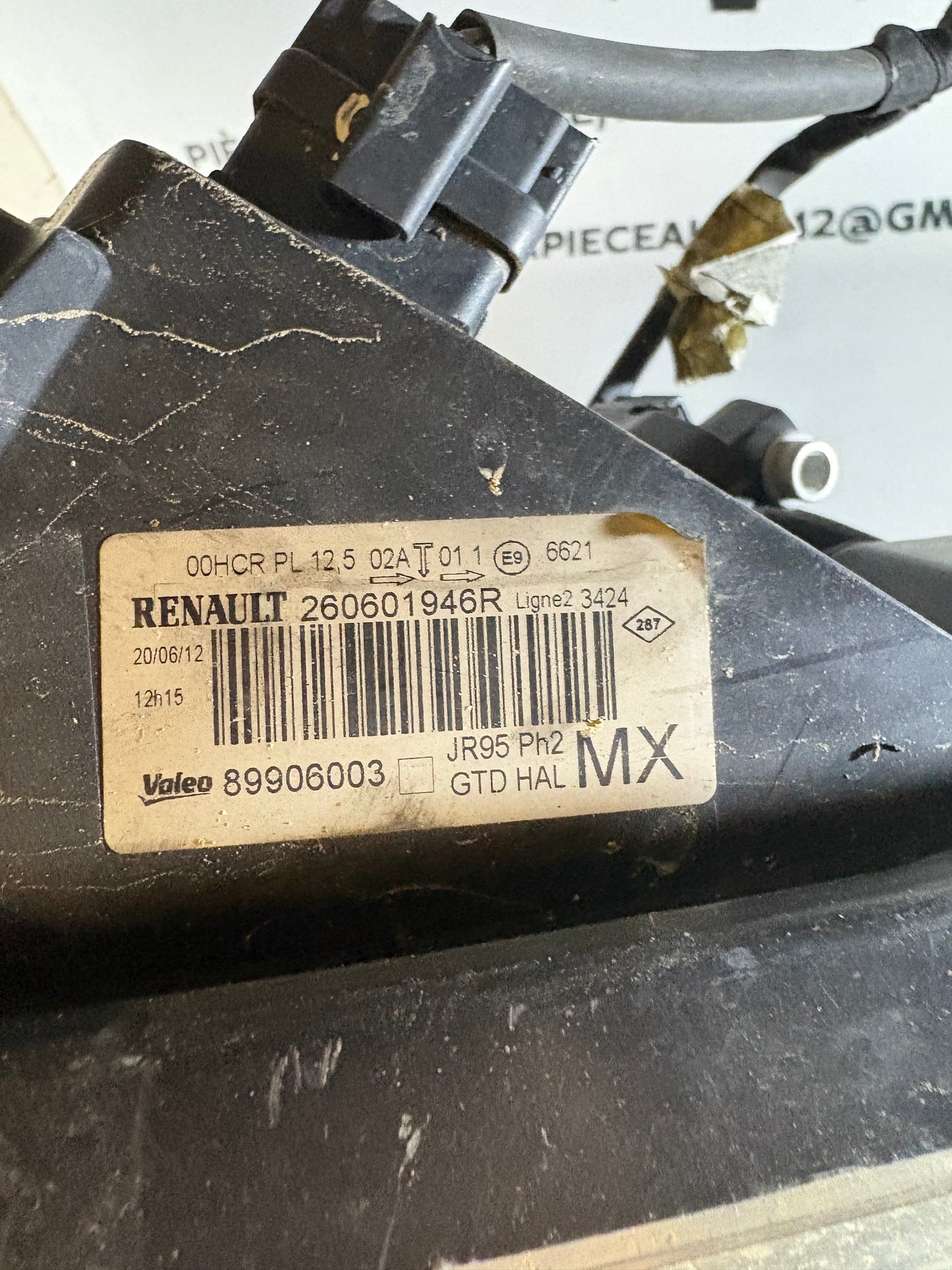 Phare avant gauche Renault Senic 3 phase 2