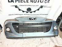 Pare choc avant Peugeot 207 bleu clair phase 2