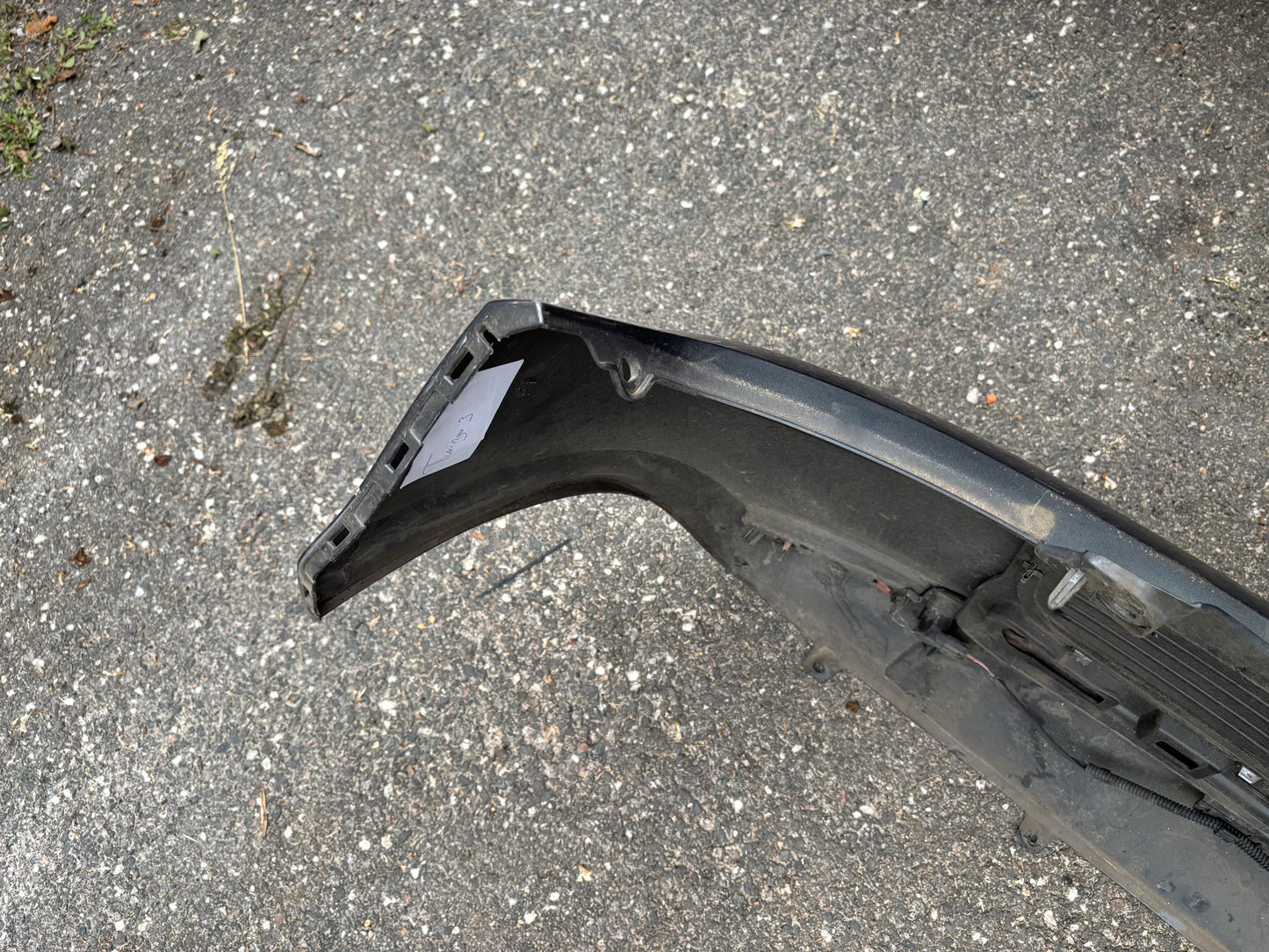 Pare choc arrière Renault Twingo 3 Gris anthracite