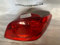 Feu arrière droit Peugeot 307 phase